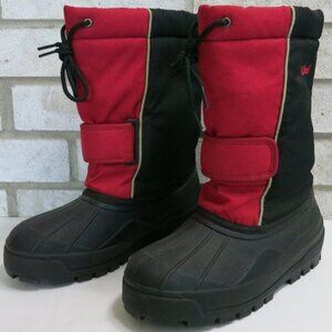 L. L. Bean Nylon Winter Insulated Cold Weather Boots Hike Kids Footwear 6